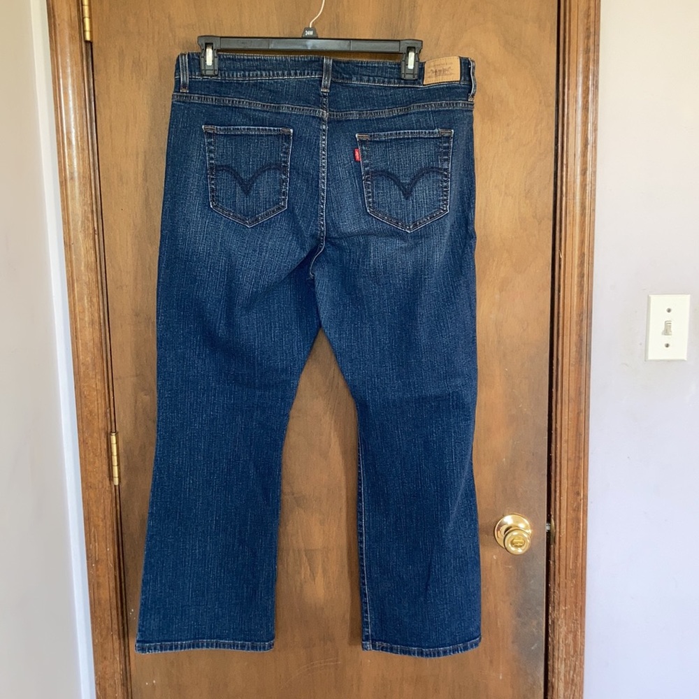 Levi’s 512 perfectly shaping bootcut jean size 22W short - Picture 14 of 17